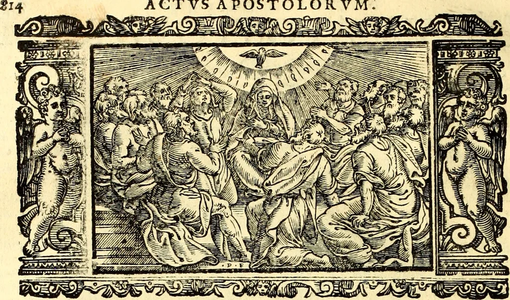 An illustration from Biblia Sacra Vulgatae Editionis : Sixti V, Pont. Max. ivssv recognita atque edita, 1669, leaf 835