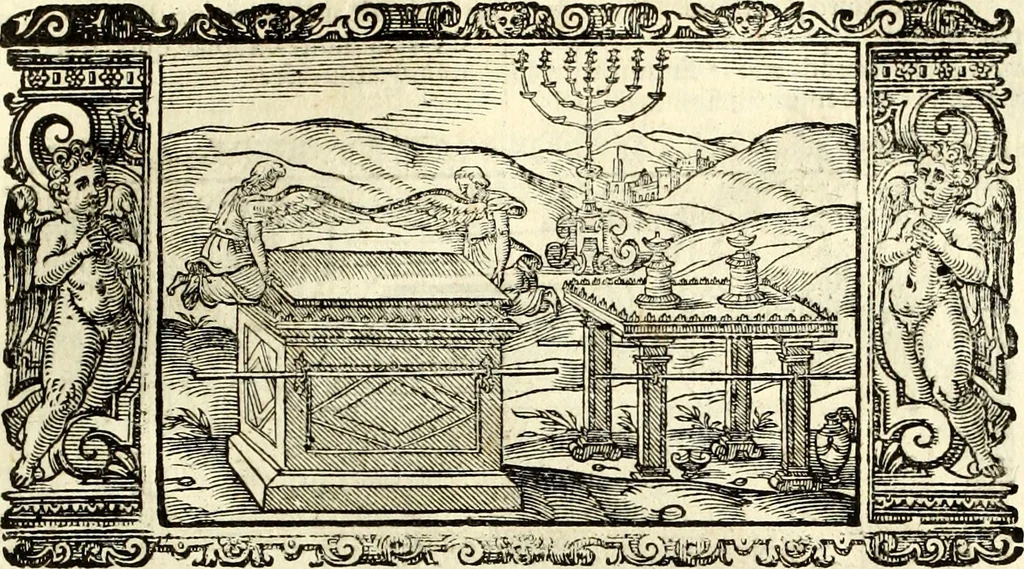 An illustration from Biblia Sacra Vulgatae Editionis : Sixti V, Pont. Max. ivssv recognita atque edita, 1669, leaf 84