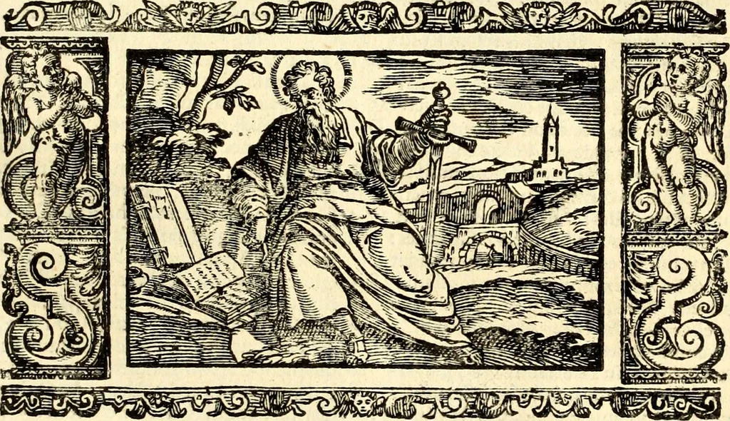 An illustration from Biblia Sacra Vulgatae Editionis : Sixti V, Pont. Max. ivssv recognita atque edita, 1669, leaf 868