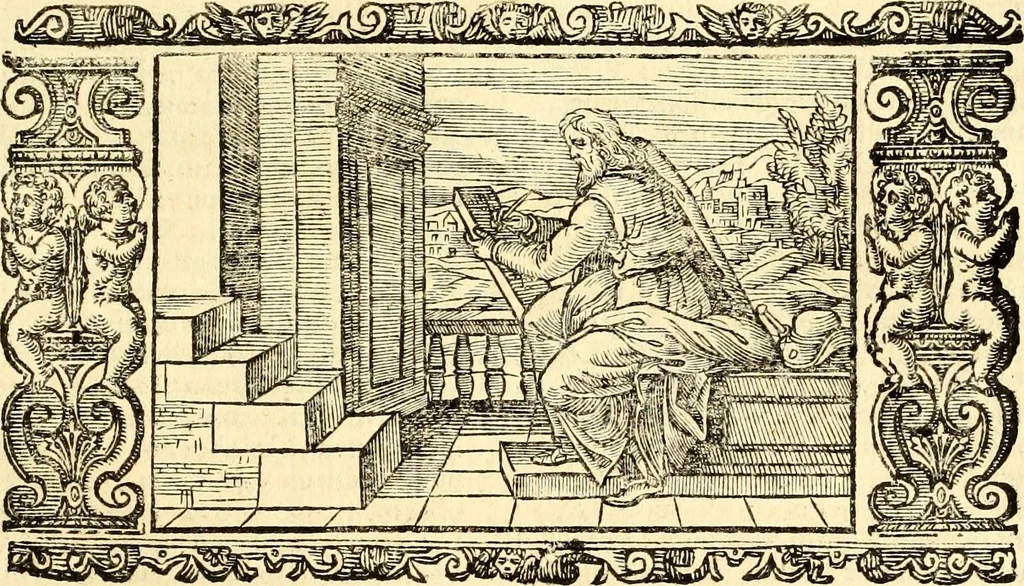 An illustration from Biblia Sacra Vulgatae Editionis : Sixti V, Pont. Max. ivssv recognita atque edita, 1669, leaf 912