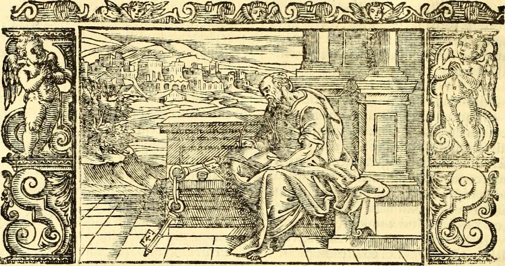 An illustration from Biblia Sacra Vulgatae Editionis : Sixti V, Pont. Max. ivssv recognita atque edita, 1669, leaf 915