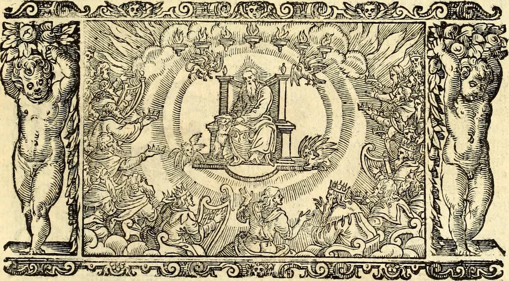 An illustration from Biblia Sacra Vulgatae Editionis : Sixti V, Pont. Max. ivssv recognita atque edita, 1669, leaf 926