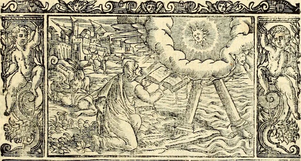 An illustration from Biblia Sacra Vulgatae Editionis : Sixti V, Pont. Max. ivssv recognita atque edita, 1669, leaf 930