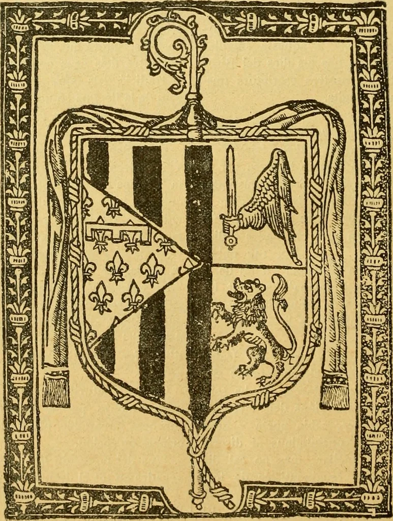 An illustration from Bibliografía de la lengua valenciana : o sea catálogo razonado por orden alfabético de autores de los libros, folletos, obras dramáticas, periódicos, coloquios, coplas, chistes, discursos, romances, alocuciones, cantares, gozes, etc., que escritos en lengua valenciana y bilingüe, han visto la luz pública desde el establecimiento de la imprenta en España hasta nuestros días, 1915, leaf 633