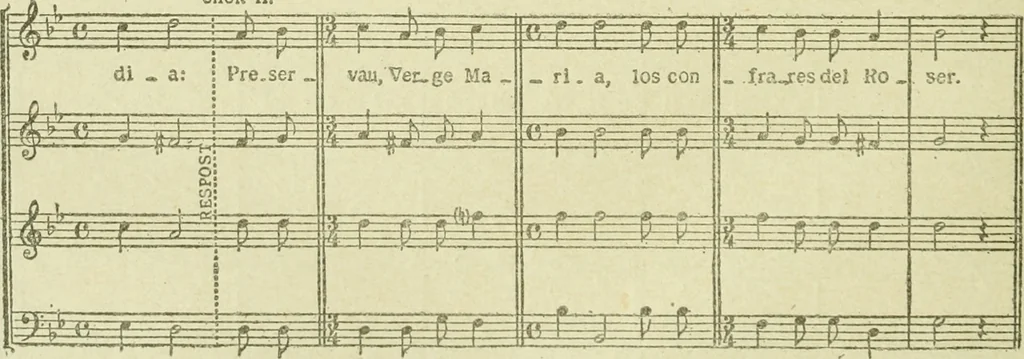 An illustration from Bibliografía de la lengua valenciana : o sea catálogo razonado por orden alfabético de autores de los libros, folletos, obras dramáticas, periódicos, coloquios, coplas, chistes, discursos, romances, alocuciones, cantares, gozes, etc., que escritos en lengua valenciana y bilingüe, han visto la luz pública desde el establecimiento de la imprenta en España hasta nuestros días, 1915, leaf 116