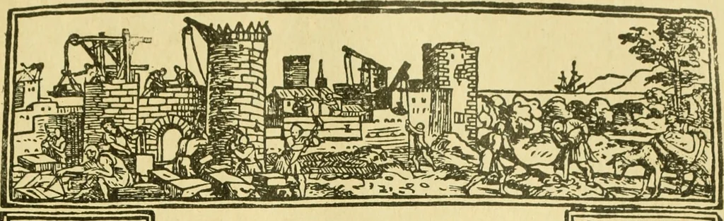 An illustration from Bibliografía de la lengua valenciana : o sea catálogo razonado por orden alfabético de autores de los libros, folletos, obras dramáticas, periódicos, coloquios, coplas, chistes, discursos, romances, alocuciones, cantares, gozes, etc., que escritos en lengua valenciana y bilingüe, han visto la luz pública desde el establecimiento de la imprenta en España hasta nuestros días, 1915, leaf 135