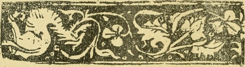 An illustration from Bibliografía de la lengua valenciana : o sea catálogo razonado por orden alfabético de autores de los libros, folletos, obras dramáticas, periódicos, coloquios, coplas, chistes, discursos, romances, alocuciones, cantares, gozes, etc., que escritos en lengua valenciana y bilingüe, han visto la luz pública desde el establecimiento de la imprenta en España hasta nuestros días, 1915, leaf 286