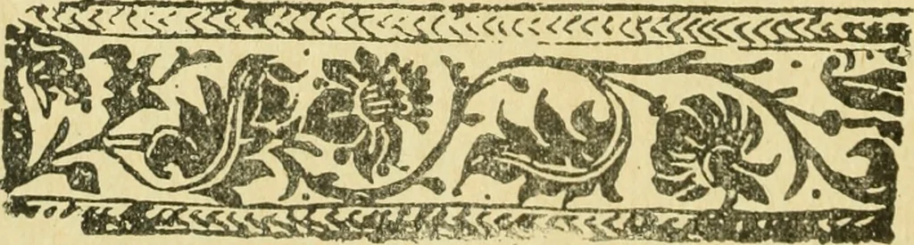 An illustration from Bibliografía de la lengua valenciana : o sea catálogo razonado por orden alfabético de autores de los libros, folletos, obras dramáticas, periódicos, coloquios, coplas, chistes, discursos, romances, alocuciones, cantares, gozes, etc., que escritos en lengua valenciana y bilingüe, han visto la luz pública desde el establecimiento de la imprenta en España hasta nuestros días, 1915, leaf 286