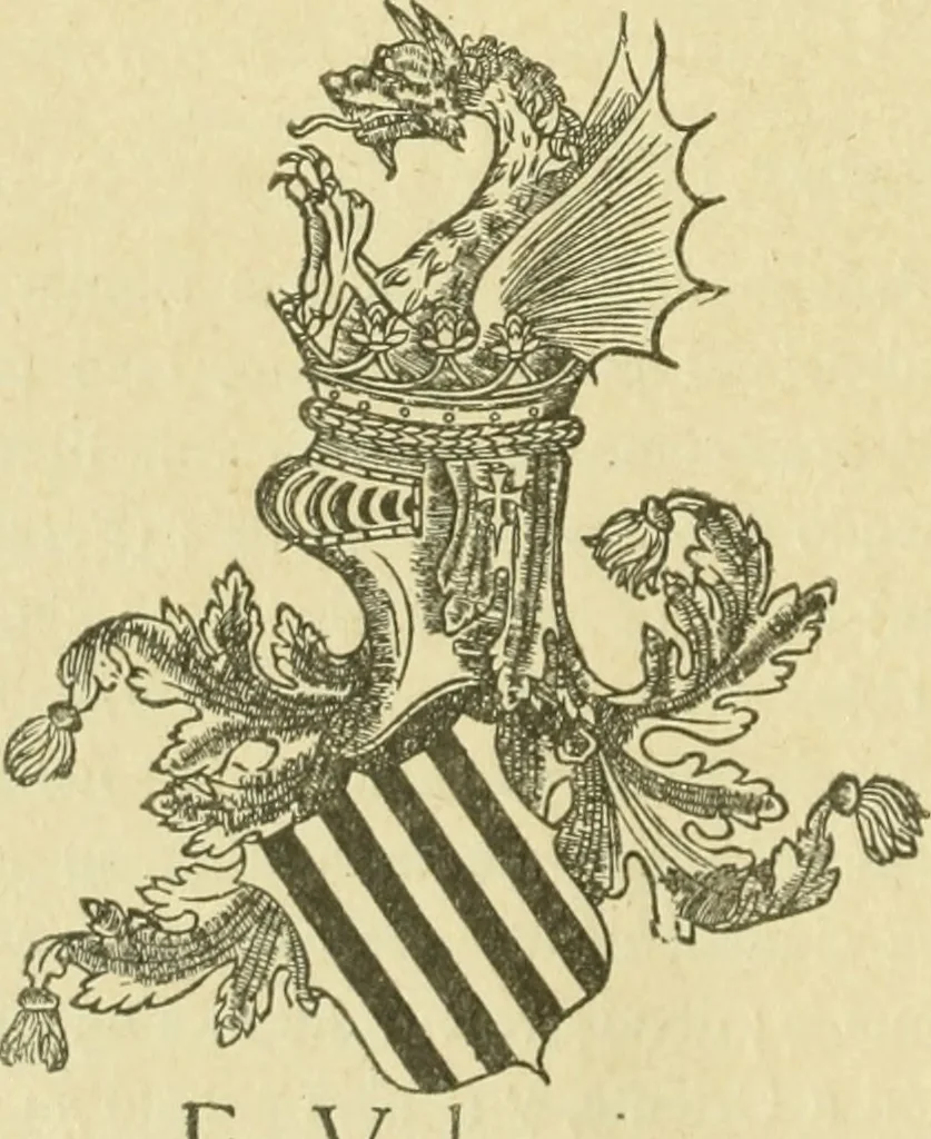 An illustration from Bibliografía de la lengua valenciana : o sea catálogo razonado por orden alfabético de autores de los libros, folletos, obras dramáticas, periódicos, coloquios, coplas, chistes, discursos, romances, alocuciones, cantares, gozes, etc., que escritos en lengua valenciana y bilingüe, han visto la luz pública desde el establecimiento de la imprenta en España hasta nuestros días, 1915, leaf 440