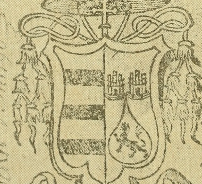 An illustration from Bibliografía de la lengua valenciana : o sea catálogo razonado por orden alfabético de autores de los libros, folletos, obras dramáticas, periódicos, coloquios, coplas, chistes, discursos, romances, alocuciones, cantares, gozes, etc., que escritos en lengua valenciana y bilingüe, han visto la luz pública desde el establecimiento de la imprenta en España hasta nuestros días, 1915, leaf 500