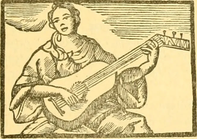 An illustration from Bibliografía de la lengua valenciana : o sea catálogo razonado por orden alfabético de autores de los libros, folletos, obras dramáticas, periódicos, coloquios, coplas, chistes, discursos, romances, alocuciones, cantares, gozes, etc., que escritos en lengua valenciana y bilingüe, han visto la luz pública desde el establecimiento de la imprenta en España hasta nuestros días, 1915, leaf 272