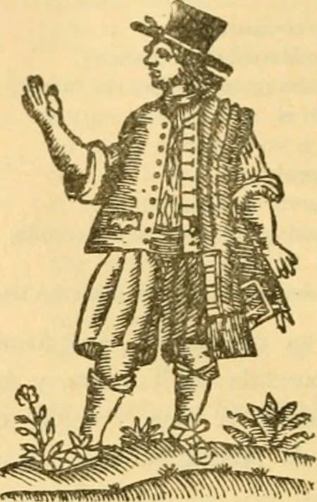 An illustration from Bibliografía de la lengua valenciana : o sea catálogo razonado por orden alfabético de autores de los libros, folletos, obras dramáticas, periódicos, coloquios, coplas, chistes, discursos, romances, alocuciones, cantares, gozes, etc., que escritos en lengua valenciana y bilingüe, han visto la luz pública desde el establecimiento de la imprenta en España hasta nuestros días, 1915, leaf 289