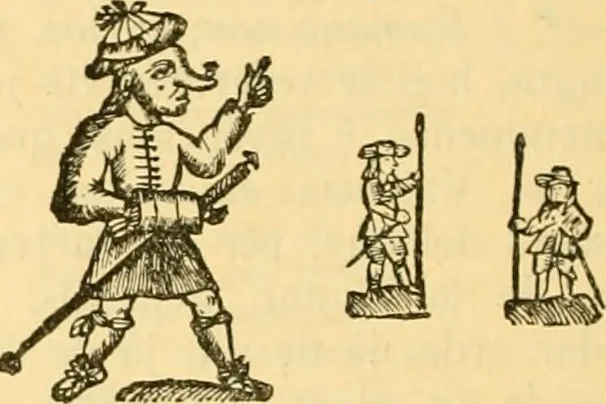 An illustration from Bibliografía de la lengua valenciana : o sea catálogo razonado por orden alfabético de autores de los libros, folletos, obras dramáticas, periódicos, coloquios, coplas, chistes, discursos, romances, alocuciones, cantares, gozes, etc., que escritos en lengua valenciana y bilingüe, han visto la luz pública desde el establecimiento de la imprenta en España hasta nuestros días, 1915, leaf 481