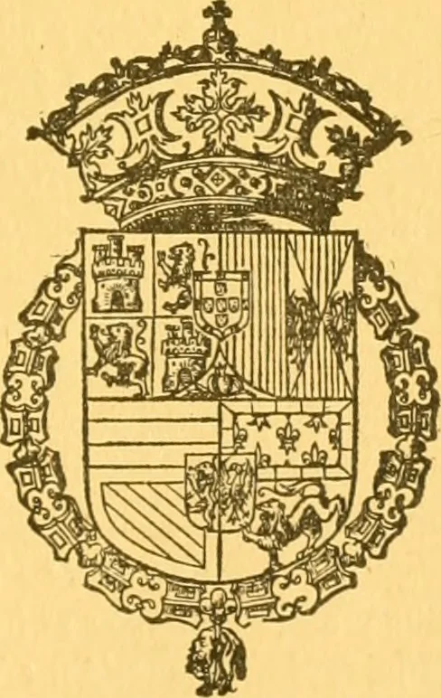 An illustration from Bibliografía de la lengua valenciana : o sea catálogo razonado por orden alfabético de autores de los libros, folletos, obras dramáticas, periódicos, coloquios, coplas, chistes, discursos, romances, alocuciones, cantares, gozes, etc., que escritos en lengua valenciana y bilingüe, han visto la luz pública desde el establecimiento de la imprenta en España hasta nuestros días, 1915, leaf 78