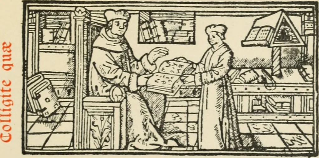 An illustration from Bibliografía mexicana del siglo XVIII, 1902, leaf 4