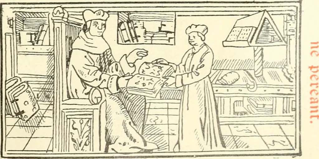 An illustration from Bibliografía mexicana del siglo XVIII, 1902, leaf 4