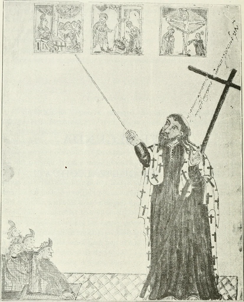 An illustration from Bibliografía mexicana del siglo XVIII, 1902, leaf 395