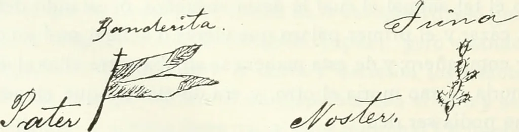 An illustration from Bibliografía mexicana del siglo XVIII, 1902, leaf 475