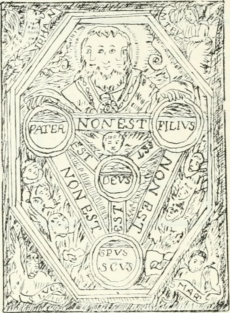 An illustration from Bibliografía mexicana del siglo XVIII, 1902, leaf 491
