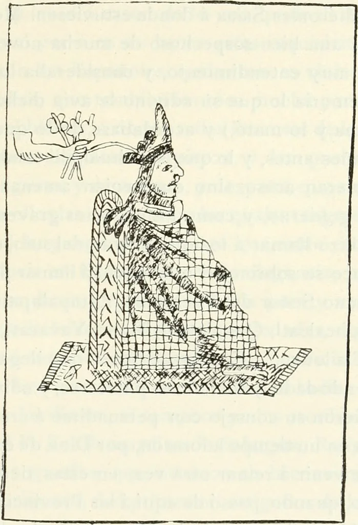 An illustration from Bibliografía mexicana del siglo XVIII, 1902, leaf 524