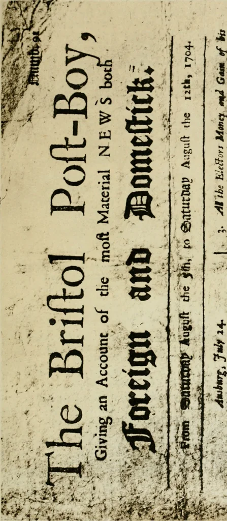 An illustration from The bibliographer's manual of Gloucestershire literature ; being a classified catalogue of books, pamphlets, broadsides, and other printed matter relating to the county of Gloucester or to the city of Bristol, with descriptive and explanatory notes, 1895, leaf 300