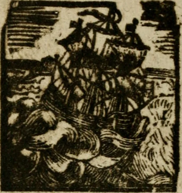 An illustration from The bibliographer's manual of Gloucestershire literature ; being a classified catalogue of books, pamphlets, broadsides, and other printed matter relating to the county of Gloucester or to the city of Bristol, with descriptive and explanatory notes, 1895, leaf 307