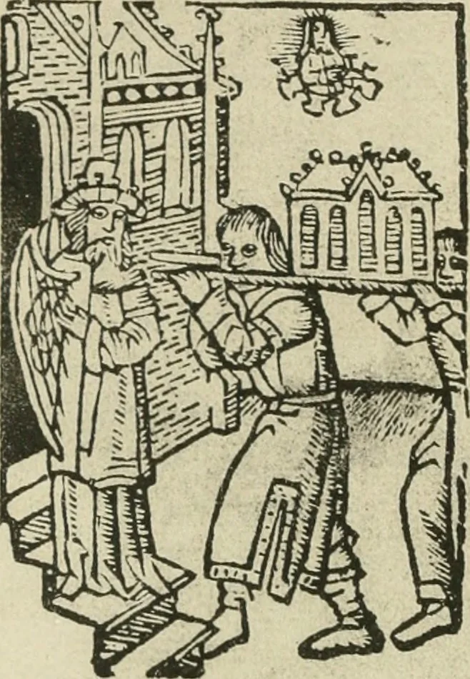 An illustration from Bibliographical essays, 1905, leaf 203