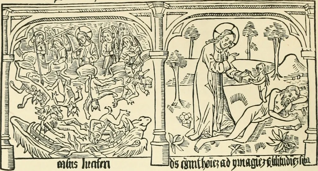 An illustration from Bibliographical essays, 1905, leaf 67