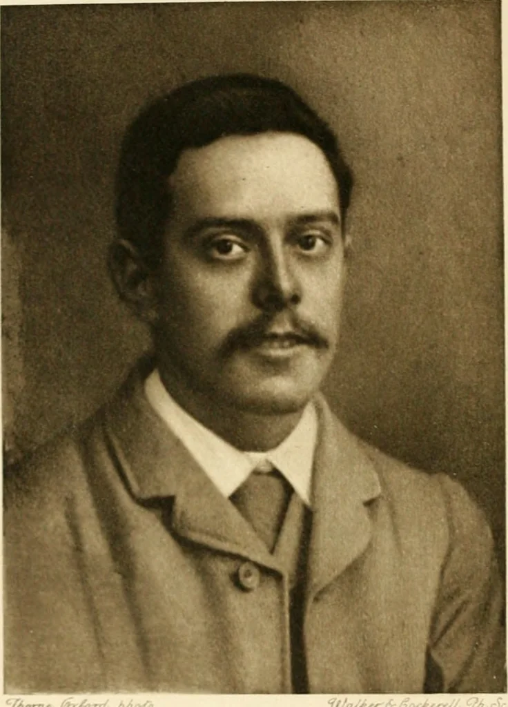 An illustration from Bibliographical essays, 1905, leaf 7