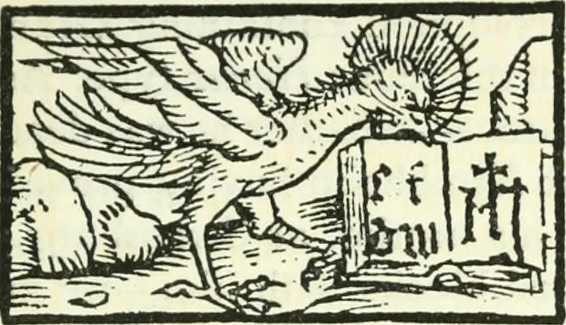 An illustration from Bibliographical essays, 1905, leaf 90