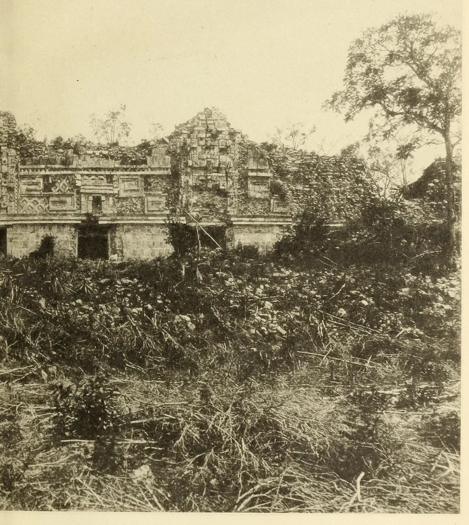 An illustration from Bibliographic notes on Uxmal, Yucatan, 1921, leaf 57