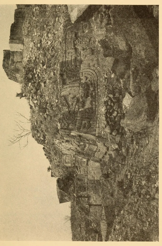 An illustration from Bibliographic notes on Xochicalco, Mexico, 1928, leaf 17