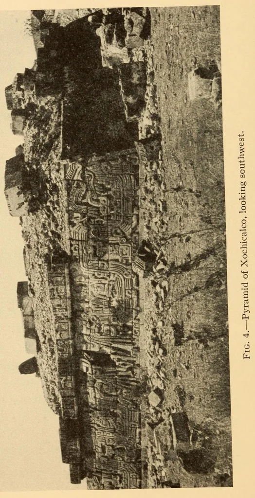 An illustration from Bibliographic notes on Xochicalco, Mexico, 1928, leaf 20