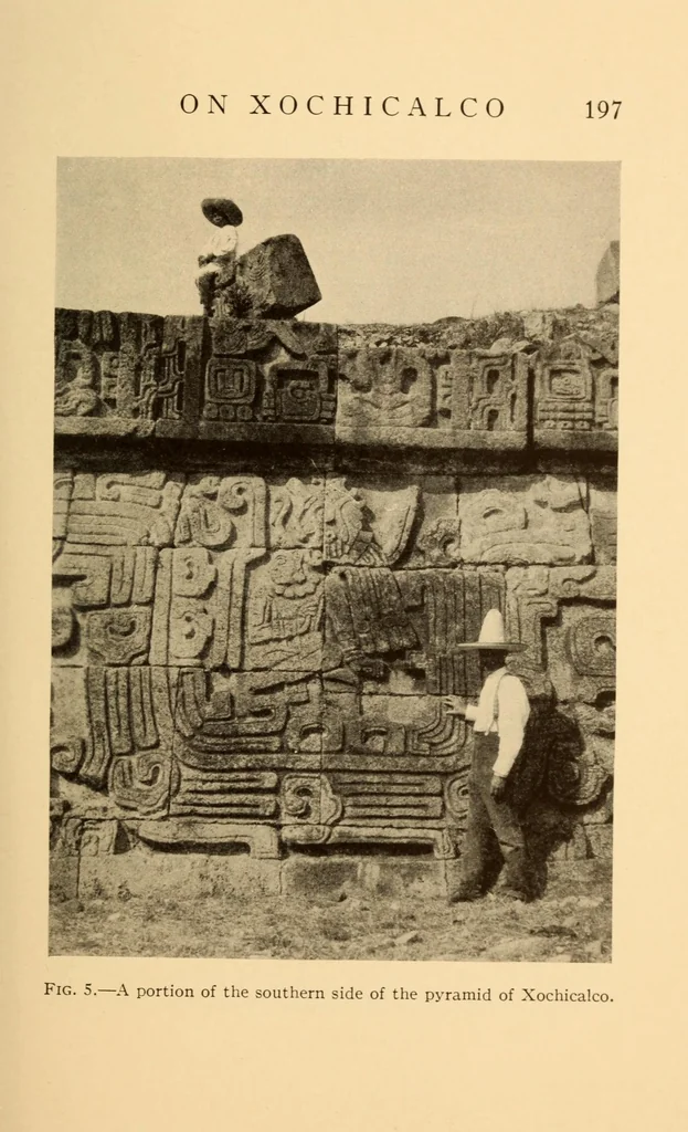 An illustration from Bibliographic notes on Xochicalco, Mexico, 1928, leaf 23