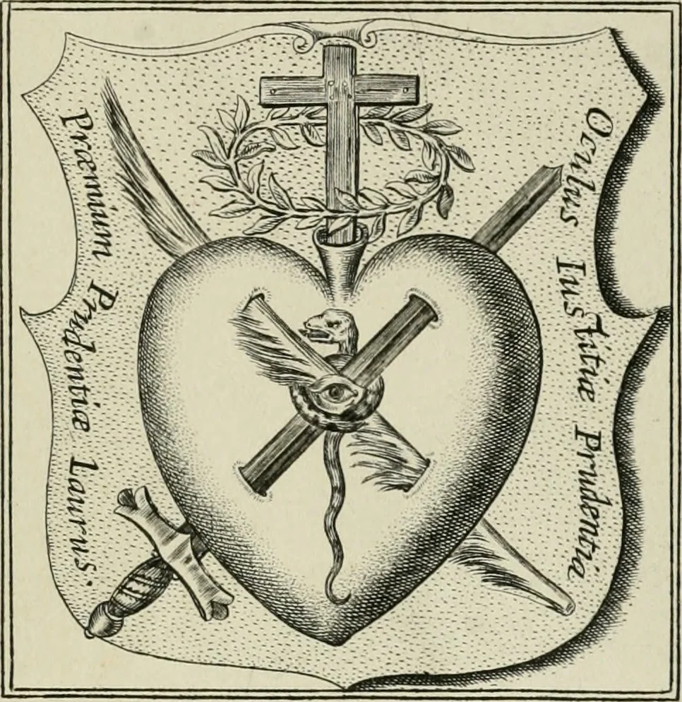 An illustration from Bibliographie gantoise. Recherches sur la vie et les travaux des imprimeurs de Gand (1483-1850), 1858, leaf 358