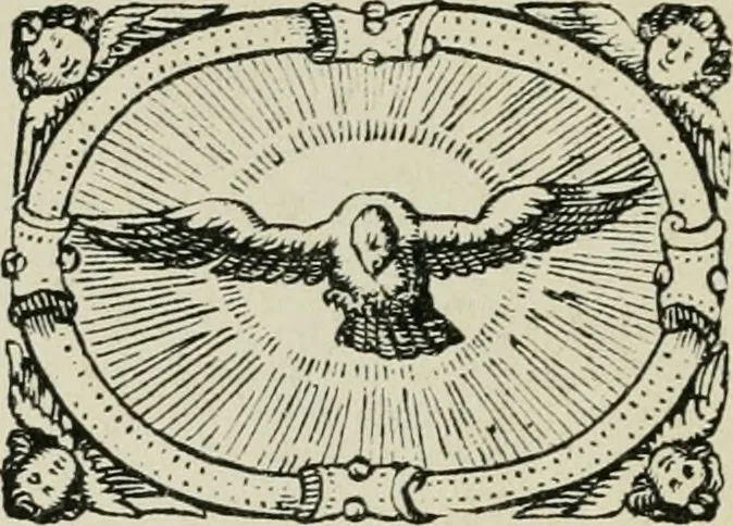 An illustration from Bibliographie gantoise. Recherches sur la vie et les travaux des imprimeurs de Gand (1483-1850), 1858, leaf 364