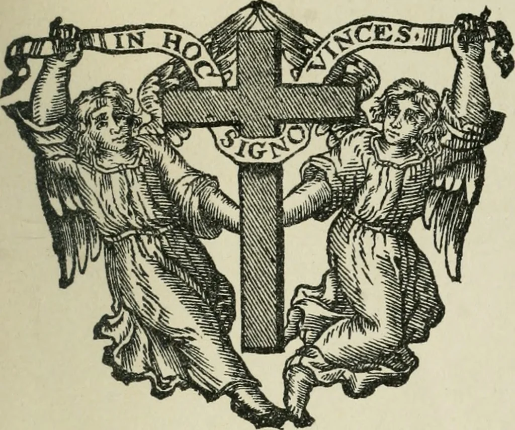 An illustration from Bibliographie gantoise. Recherches sur la vie et les travaux des imprimeurs de Gand (1483-1850), 1858, leaf 366