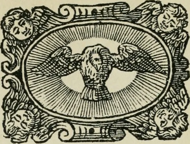 An illustration from Bibliographie gantoise. Recherches sur la vie et les travaux des imprimeurs de Gand (1483-1850), 1858, leaf 370