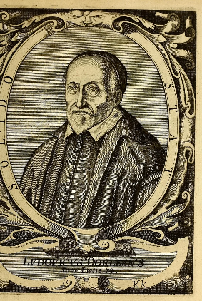 An illustration from Bibliotheca, chalcographica illustrium virtute atque eruditione in tota Europa, clarissimorum virorum theologorum, jurisconsultorum, medicorum, historicorum, geographorum, politicorum, philosophorum, poetarum, musicorum, aliorumque., 1650, leaf 269