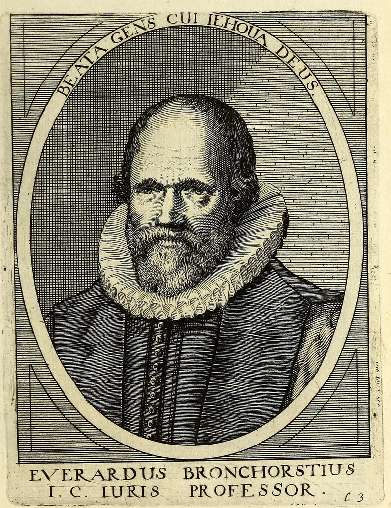 An illustration from Bibliotheca, chalcographica illustrium virtute atque eruditione in tota Europa, clarissimorum virorum theologorum, jurisconsultorum, medicorum, historicorum, geographorum, politicorum, philosophorum, poetarum, musicorum, aliorumque., 1650, leaf 513