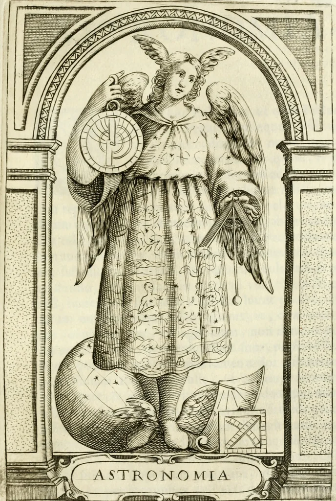 An illustration from Bibliothecae Alexandrinae icones symbolicae p. d. Christofori Giardae ... elogiis illustratae, 1626, leaf 150