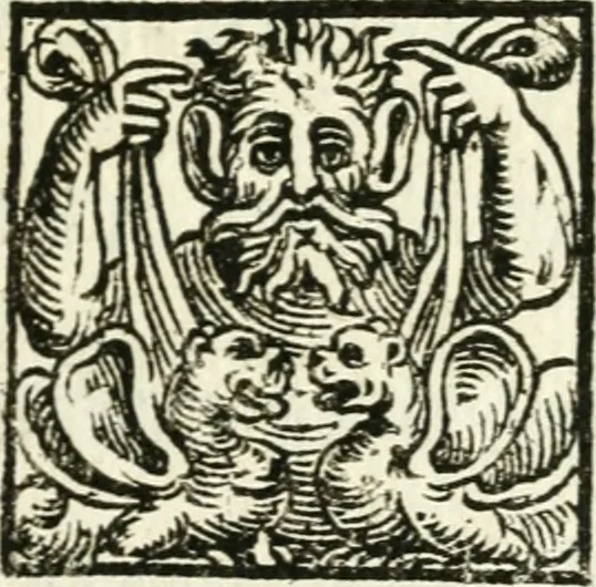An illustration from Bibliothecae Alexandrinae icones symbolicae p. d. Christofori Giardae ... elogiis illustratae, 1626, leaf 190