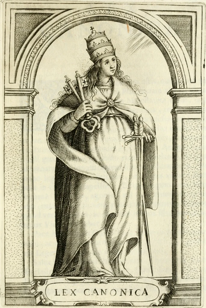 An illustration from Bibliothecae Alexandrinae icones symbolicae p. d. Christofori Giardae ... elogiis illustratae, 1626, leaf 54