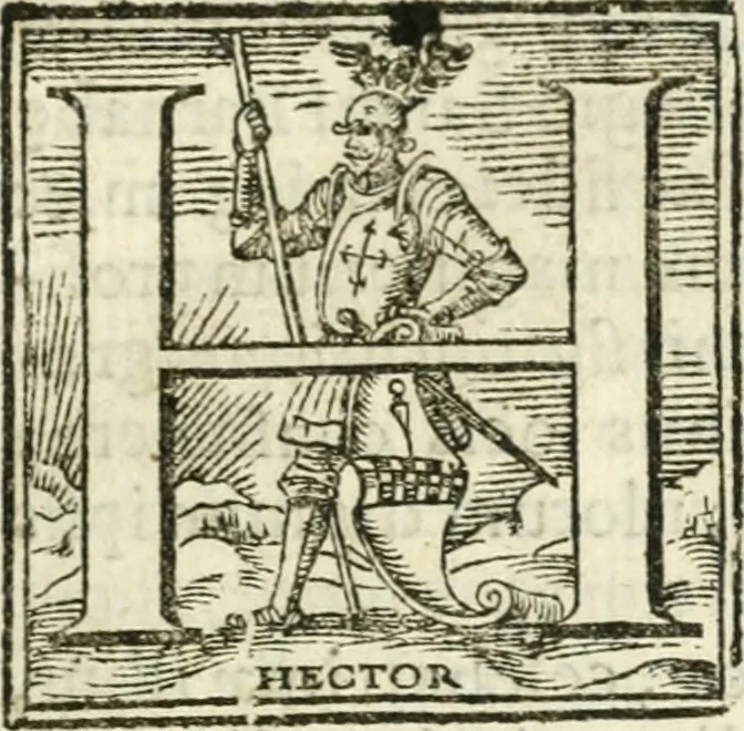 An illustration from Bibliothecae Alexandrinae icones symbolicae p. d. Christofori Giardae ... elogiis illustratae, 1626, leaf 6