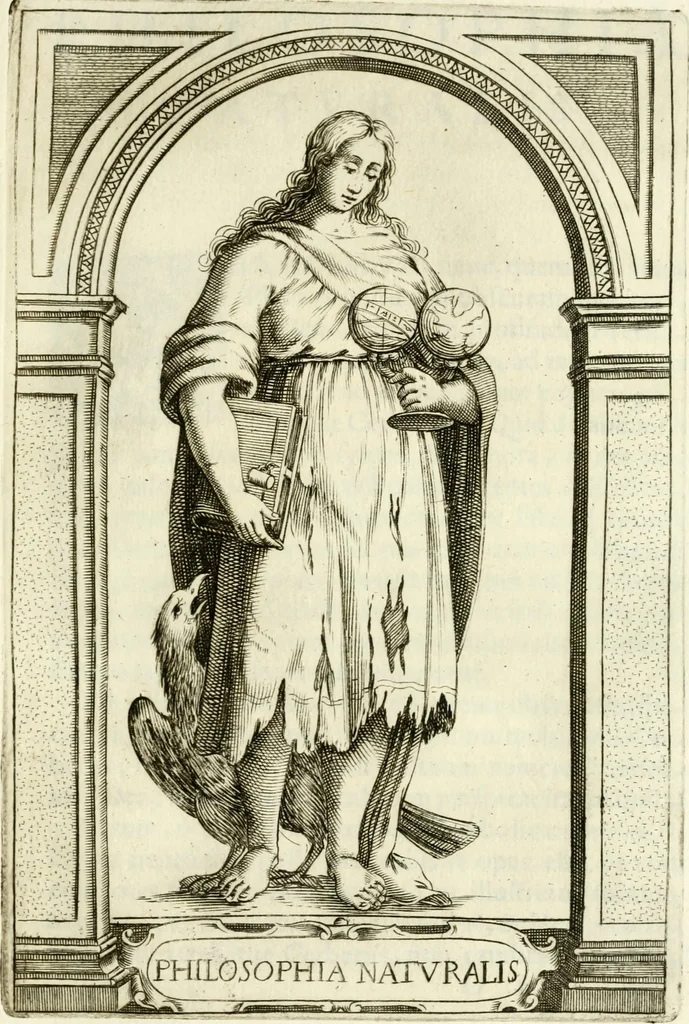 An illustration from Bibliothecae Alexandrinae icones symbolicae p. d. Christofori Giardae ... elogiis illustratae, 1626, leaf 78