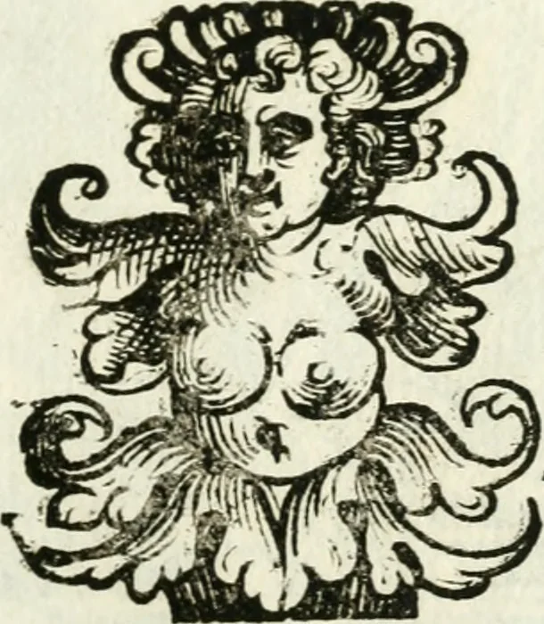 An illustration from Bibliothecae Alexandrinae icones symbolicae p. d. Christofori Giardae ... elogiis illustratae, 1626, leaf 98