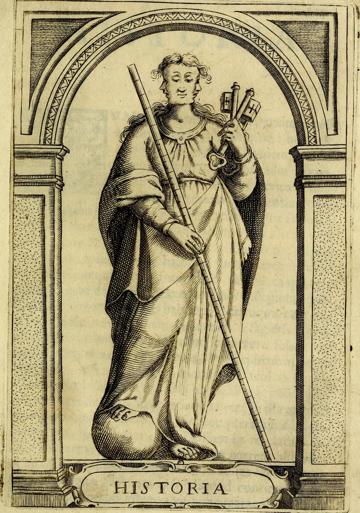 An illustration from Bibliothecae Alexandrinae icones symbolicae P.D. Christofori Giardae cler. reg. S. Pauli elogiis illustratae, 1628, leaf 188