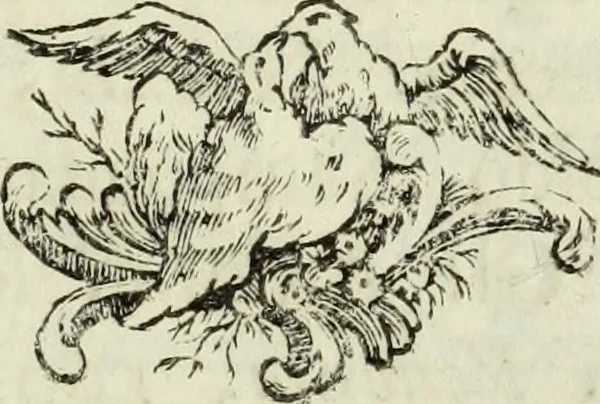 An illustration from Bibliotheca Maphaei Pinellii Veneti magno jam studio collecta, 1787, leaf 516