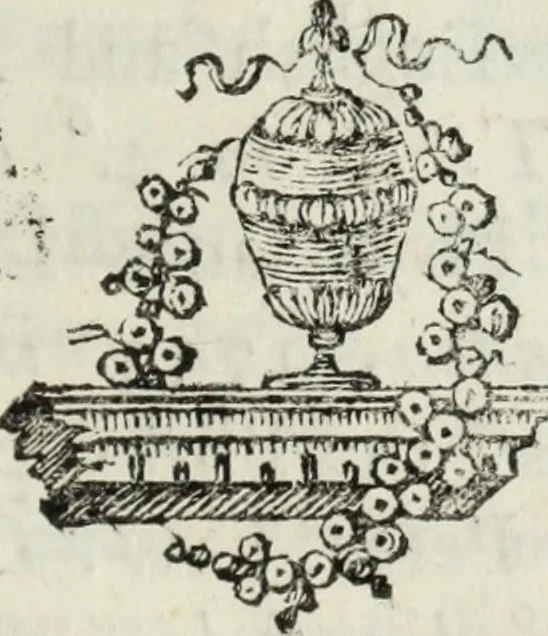 An illustration from Bibliotheca Maphaei Pinellii Veneti magno jam studio collecta, 1787, leaf 198