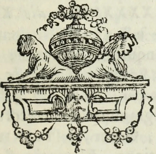 An illustration from Bibliotheca Maphaei Pinellii Veneti magno jam studio collecta, 1787, leaf 332